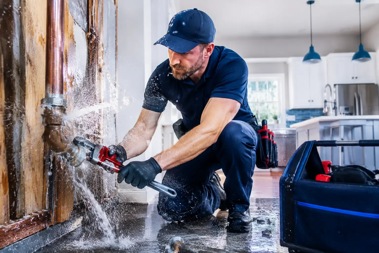 Local emergency pipe repair professionals in Huntland, TN